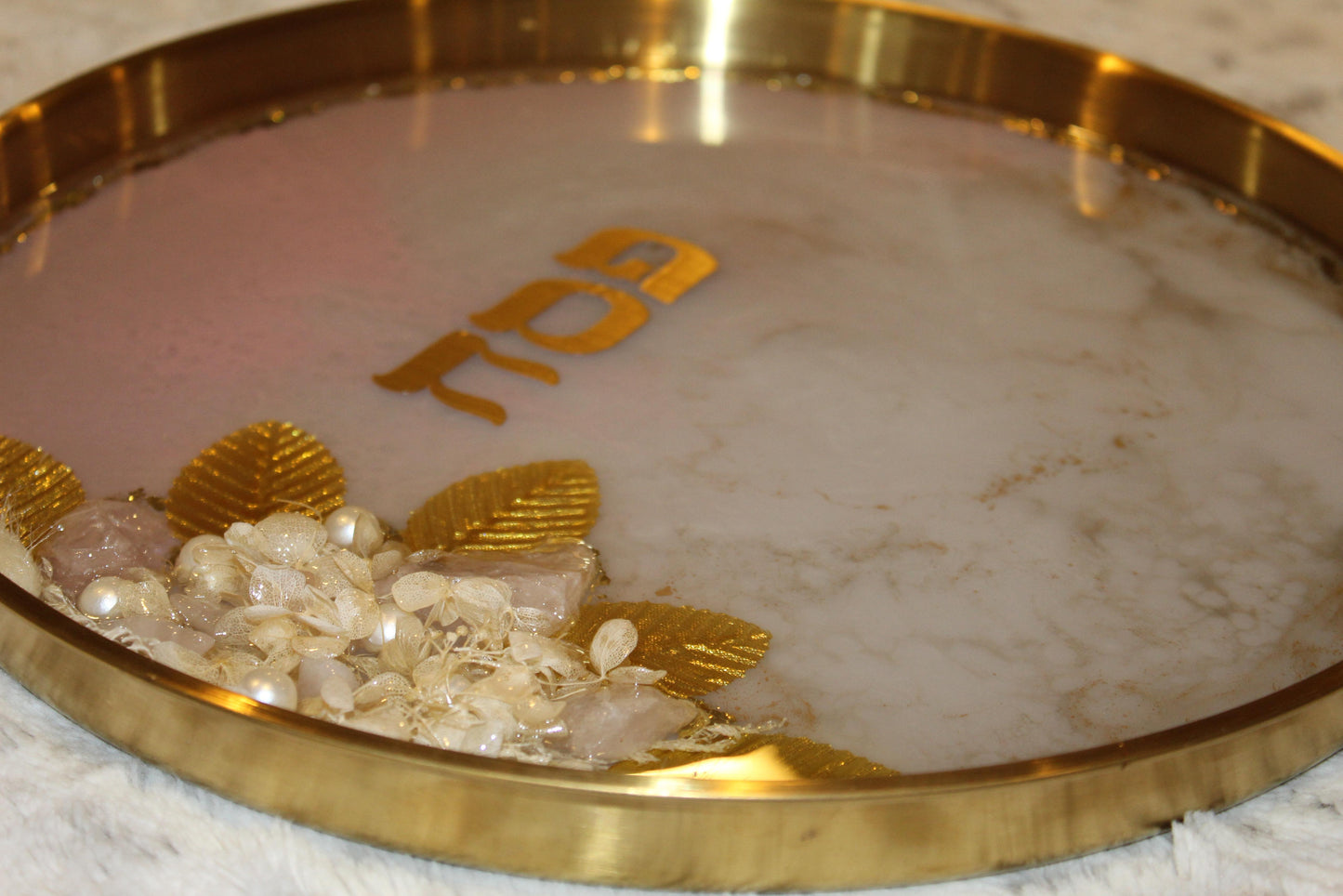 Petals of Pesach Plate