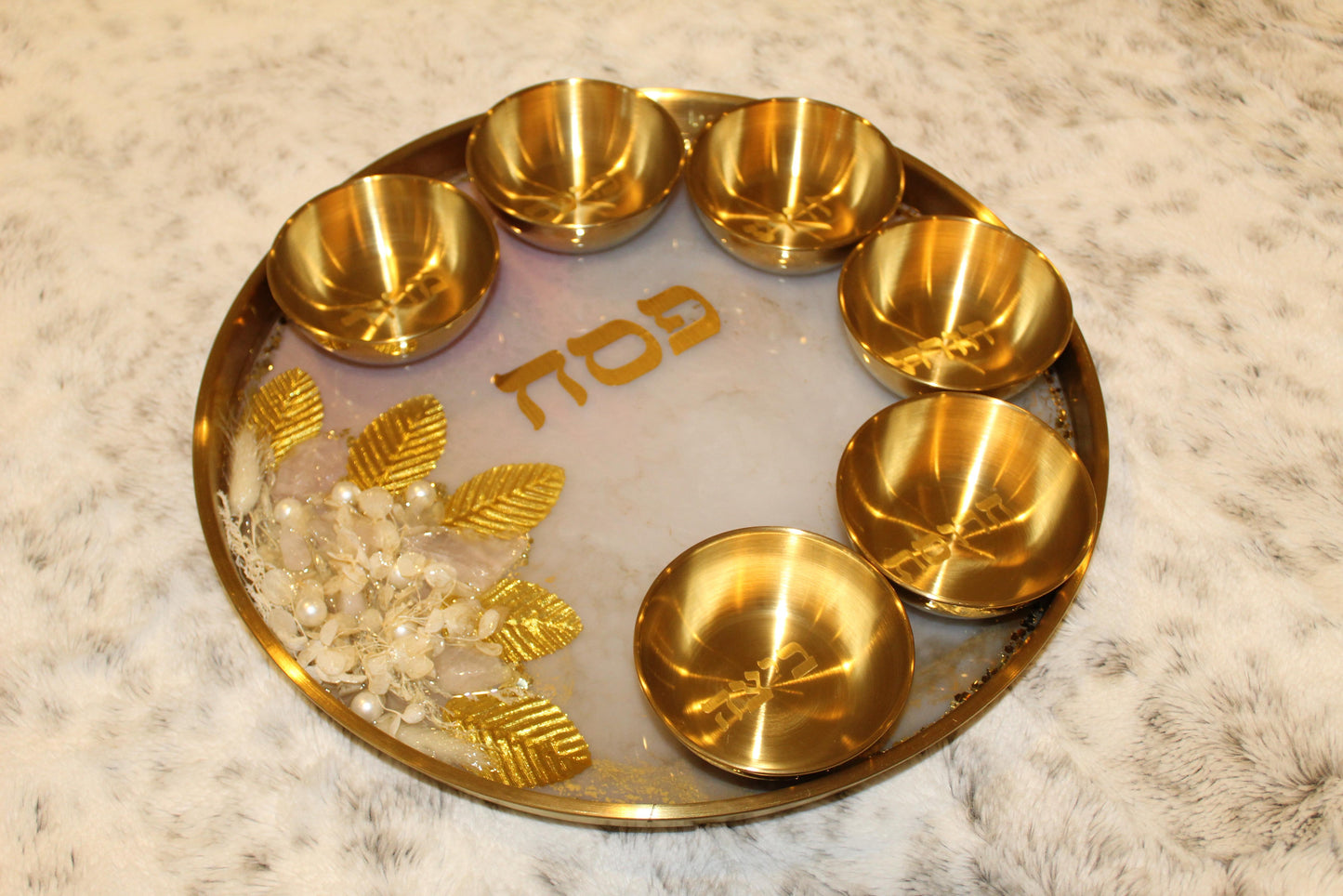 Petals of Pesach Plate